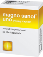 MAGNO SANOL uno 245 mg Kapseln