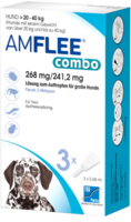 AMFLEE combo 268/241,2mg Lsg.z.Auf.f.Hunde 20-40kg